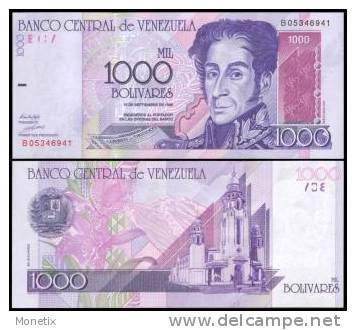 Venezuela #79, 1.000 Bolívares, 1998, UNC - Venezuela