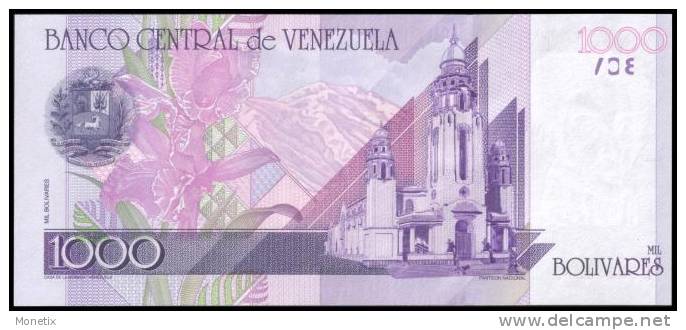 Venezuela #79, 1.000 Bolívares, 1998, UNC - Venezuela