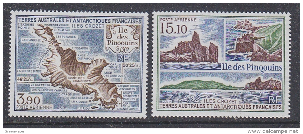 TAAF 1988 Ile Des Pingouins  2v ** Mnh (31775A) - Blocks & Sheetlets