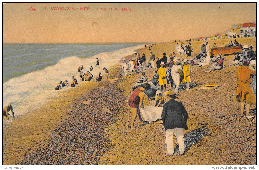 80-CAYEUX-SUR-MER-  L'HEURE DU BAIN - Cayeux Sur Mer