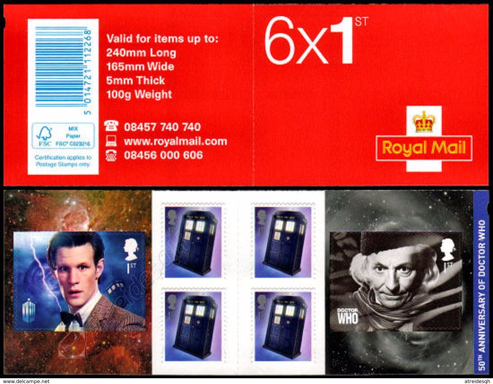 Gran Bretagna / Great Britain 2013: Libretto / Booklet Doctor Who ** - Booklets