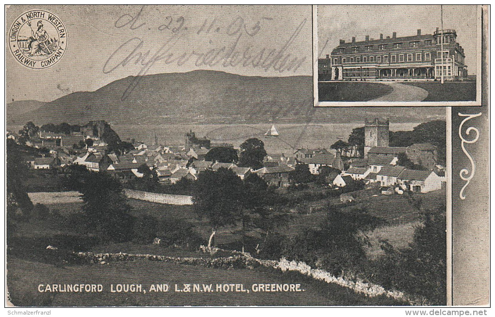 AK Greenore An Grianfort Carlingford Lough London North Western Railway Company L & N W Hotel Louth Leinster Ireland - Louth