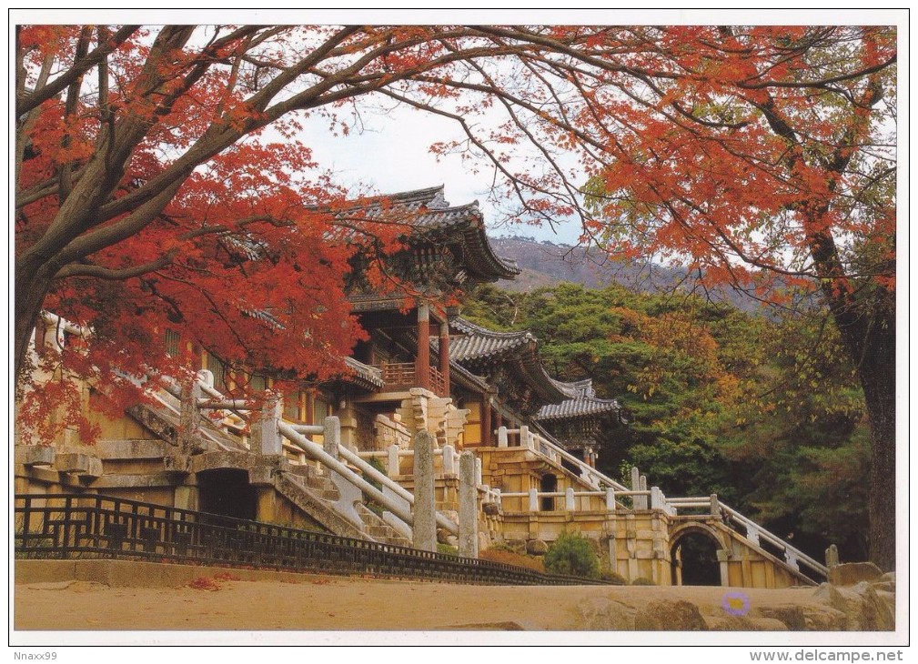 Korea - UNESCO WHS - Seokguram Grotto And Bulguksa Temple - Autumn Scenery Of Bulguksa Temple - Corée Du Sud