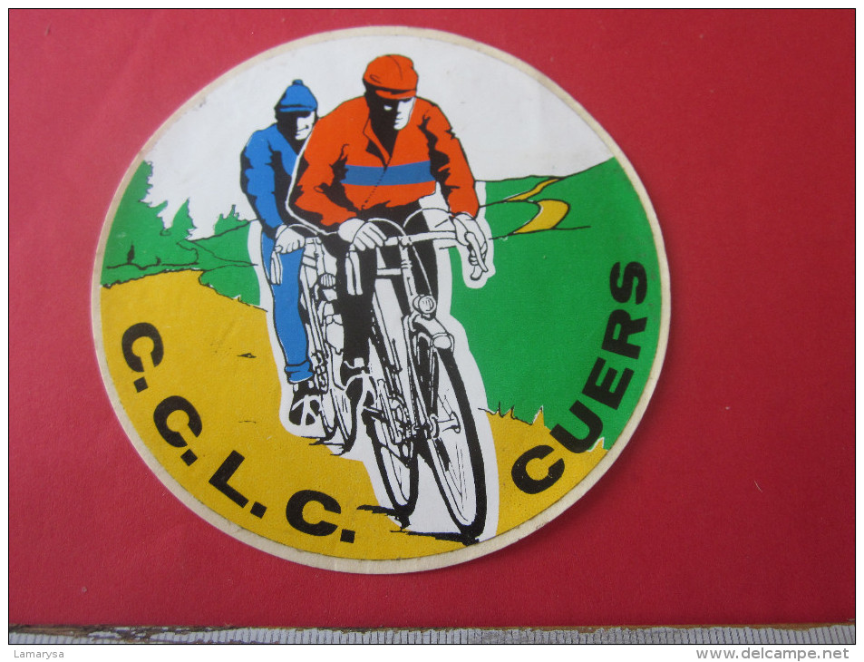 AUTOCOLLANT BLASON  Thème Du SPORT-Vélo Cyclisme C.C.L.C. CUERS VAR 83 Stickers - Autocollants - Aufkleber - Cycling