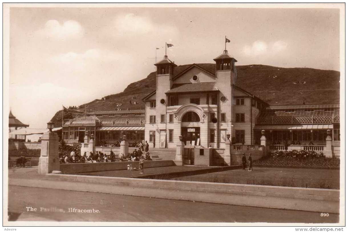 ILFRACOMBE (England, Devon) - The Pavillon, Karte Um 1930? - Ilfracombe