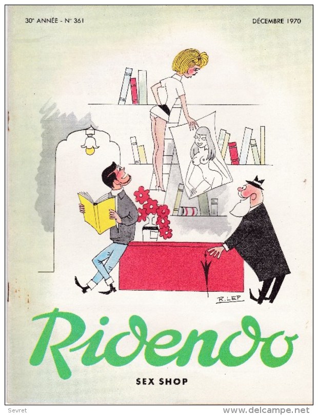 RIDENDO  N° 361 . Revue Humoristique Médicale Illustrée.- SEX SHOP - Medicina & Salud