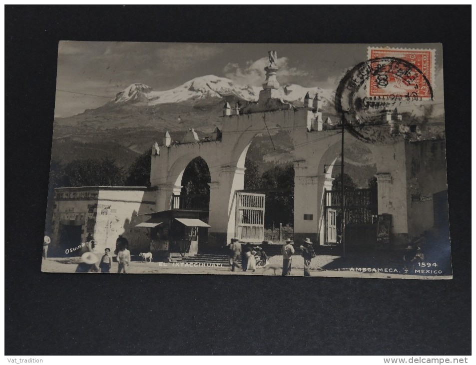 MEXIQUE - Carte Postale De Amecameca , El Ixtaccihuati 1938 - A Voir - L 1298 - Mexique