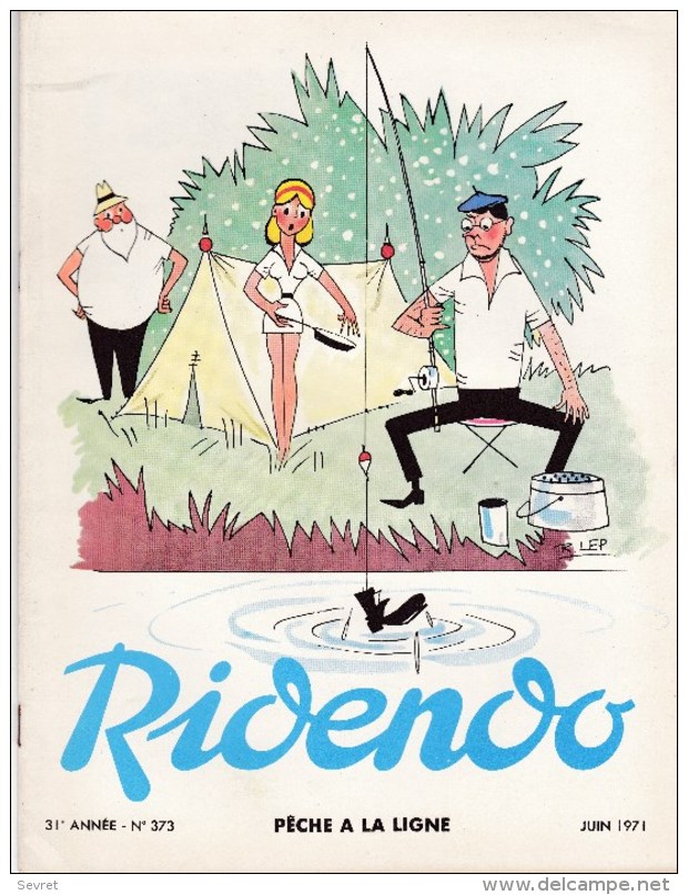 RIRENDO  N° 373 . Revue Humoristique Médicale Illustrée. - PECHE A LA LIGNE - Geneeskunde & Gezondheid