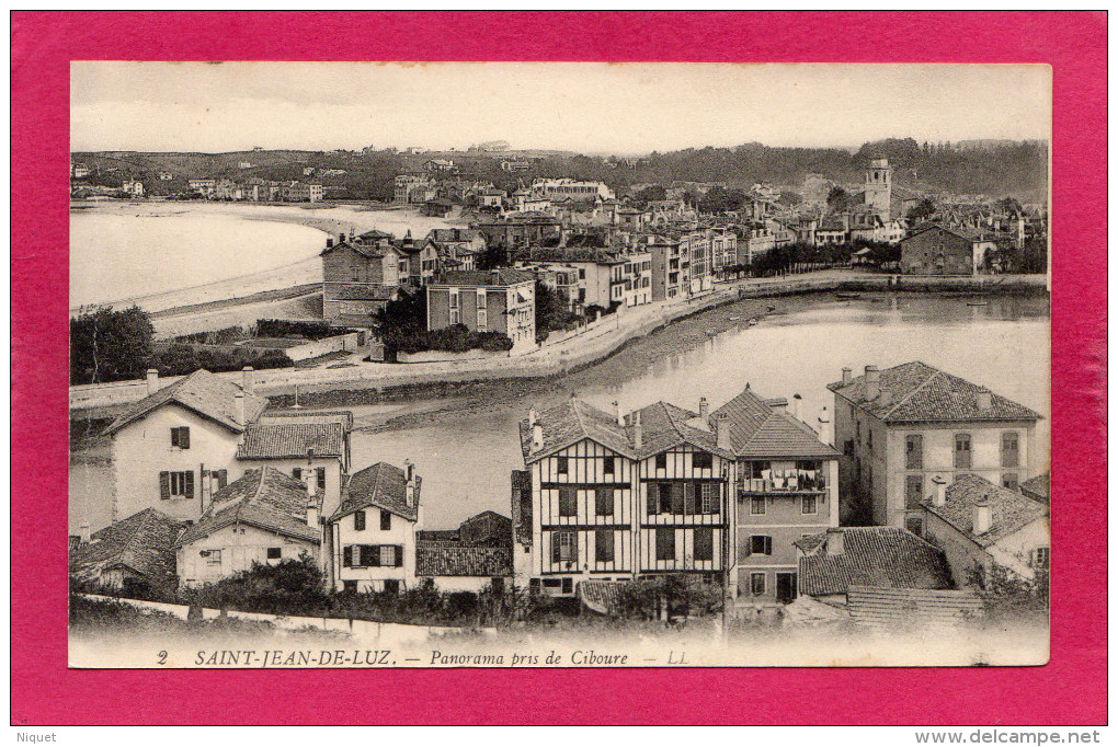 ST-JEAN-DE-LUZ, Panorama Pris De Ciboure, La Nivelle, (L. L.), 64 Pyrénées-Atlantiques - Saint Jean De Luz