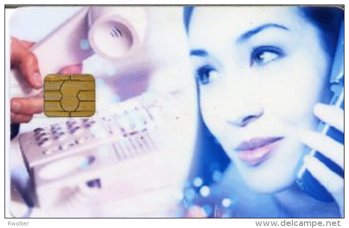 @+ Carte à Puce Telephone - E-voucher - Atos Worldline - Femme (France) - Otros & Sin Clasificación