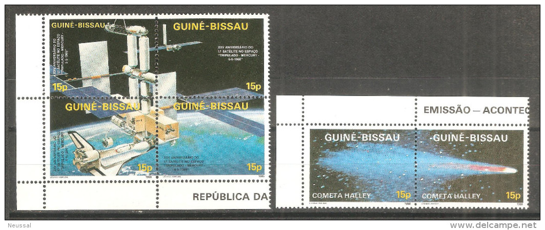 Serie Nº 402/5 + 391/2  Guinea-bissau - Astrología
