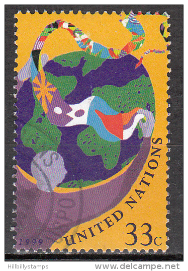 United Nations     Scott No   752     Used     Year  1999 - Used Stamps
