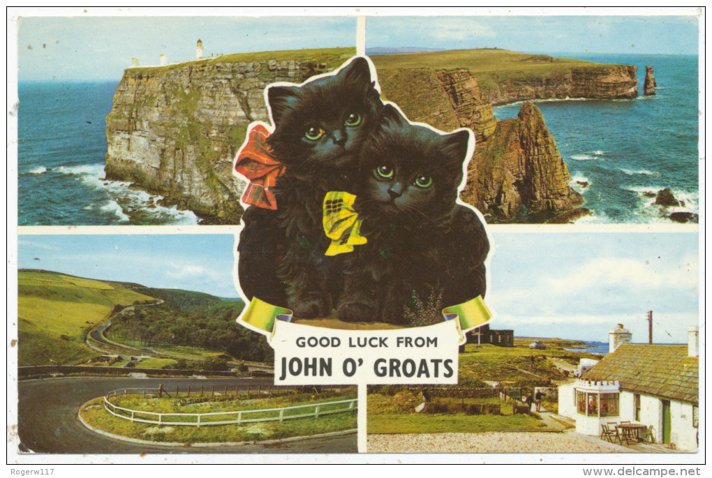 Good Luck From John O'Groats, 1971 Postcard - Caithness