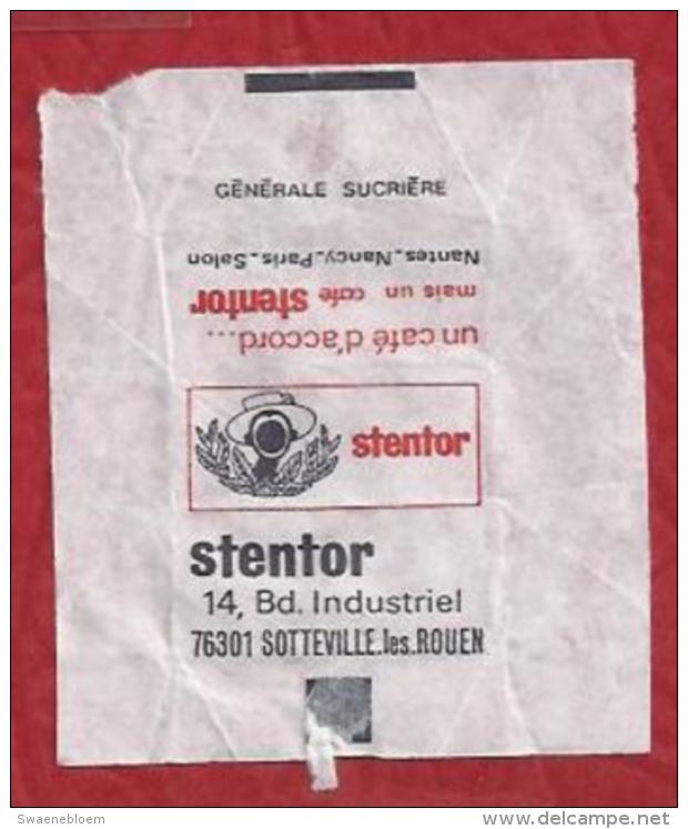 Suikerwikkel.- STENTOR. Un Café D'accord... Mais Un Café Stentor  14, Bd. Industriel,Sotteville Les Rouen  Zucchero - Sucres