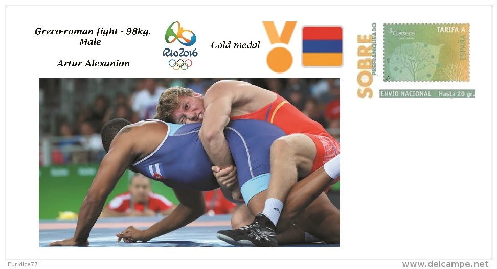 Spain 2016 - Olympic Games Rio 2016 - Gold Medal Fight Armenia Cover - Otros & Sin Clasificación