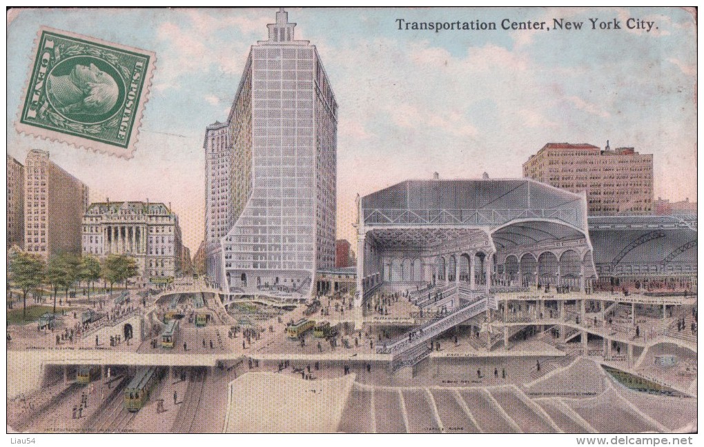 Transportation Center, New York City (1913) - Trasporti