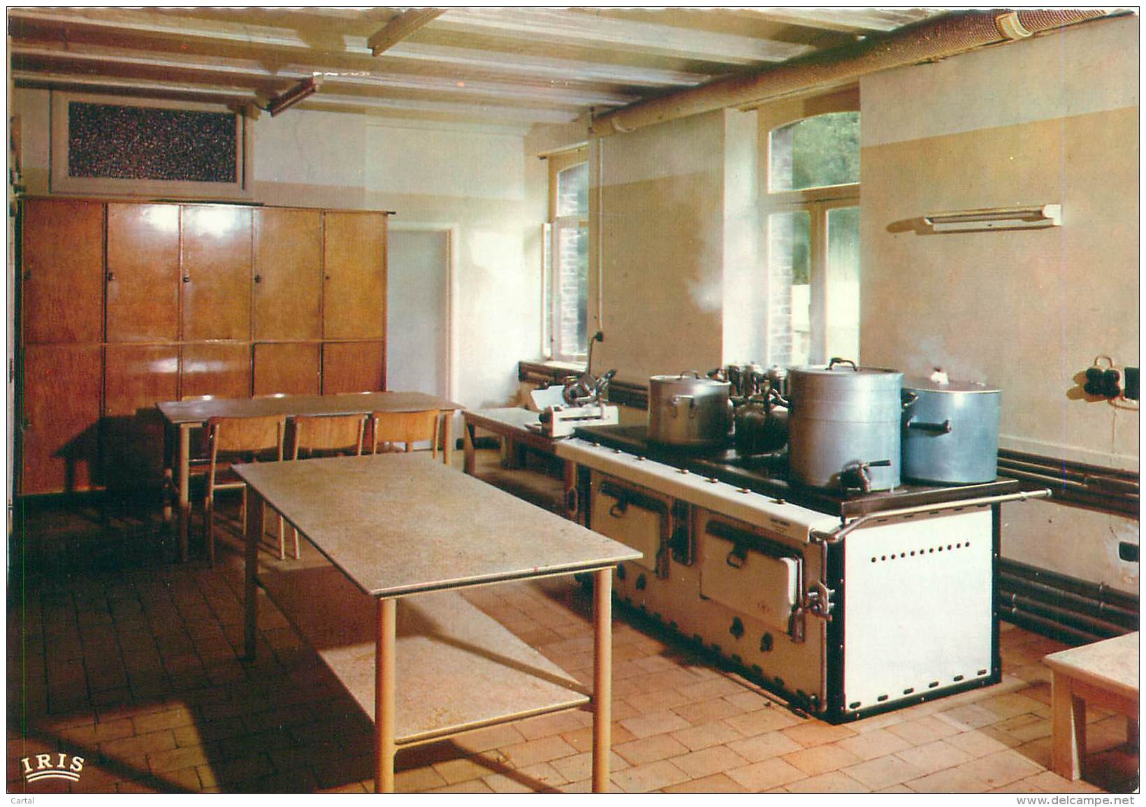 CPM - CUL-DES-SARTS - Centre De Convalescence - Cuisine - Cul-des-Sarts