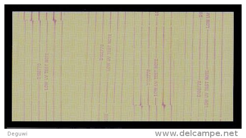 Test Note "BRANDT" D 202453, Testnote, Beids. Druck, RRRR, UNC, 153 X 76 Mm - Other & Unclassified