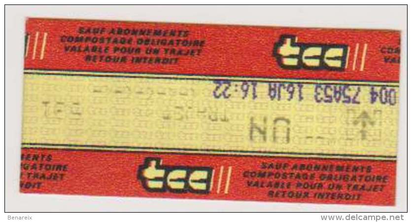 Ticket Metro Lille - Europe