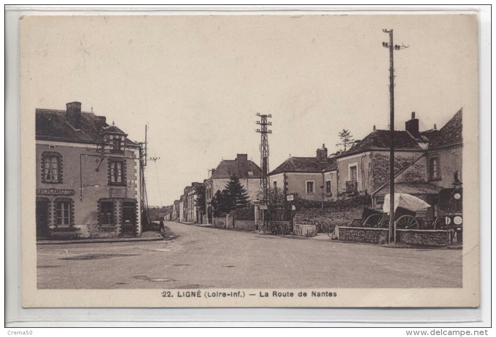 44 - LIGNE - La Route De Nantes - Ligné