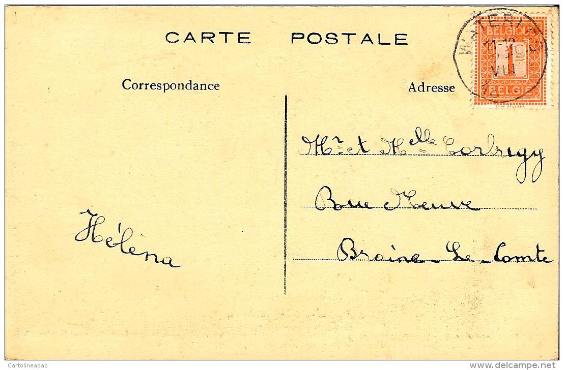 [DC3175] CPA - SOUVENIR DE WATERLOO - Viaggiata - Old Postcard - Waterloo