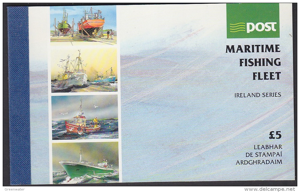 Ireland 1991 Maritime Fishing Fleet  Booklet  ** Mnh (F5577) - Carnets