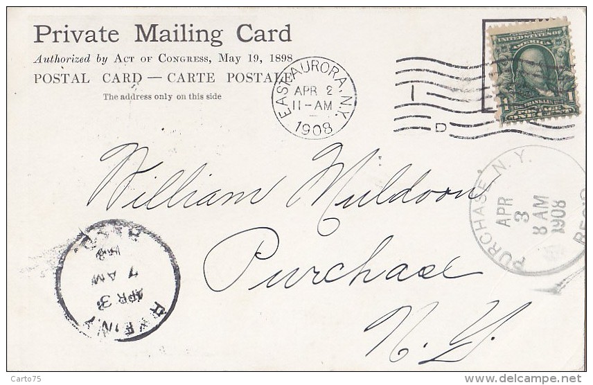 Célébrités - American Arts And Crafts - Architecture And Design - The Roycroft Shop East Aurora - Elbert Hubbard - 1908 - Ecrivains