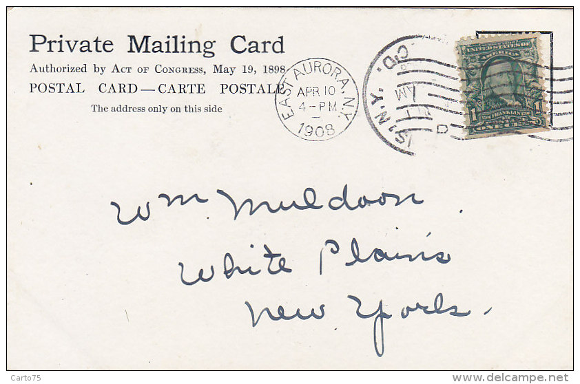 Célébrités - American Arts And Crafts - Architecture And Design - The Roycroft Shop East Aurora - Elbert Hubbard - 1908 - Ecrivains