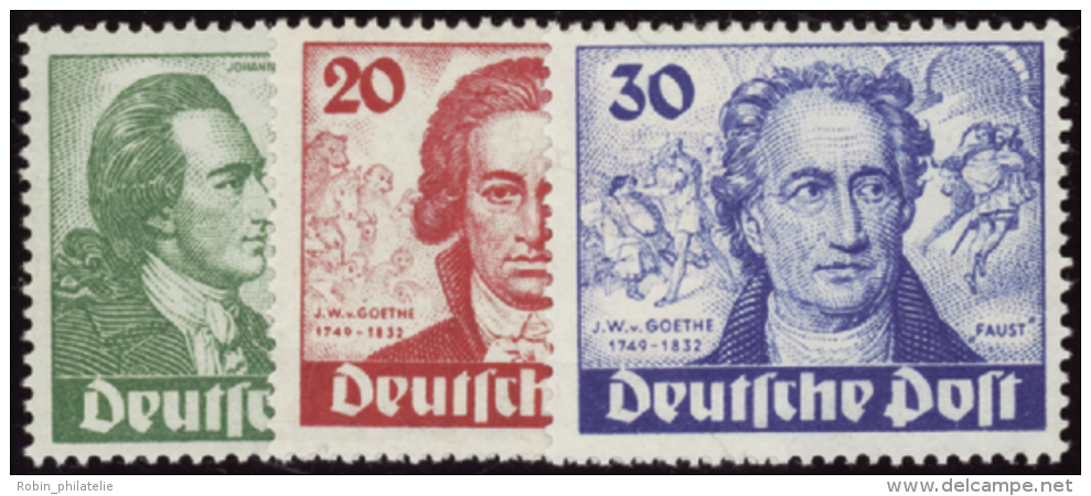 N°51 /53 Goethe 3 Valeurs   Qualité:** Cote:400&euro; - Other & Unclassified