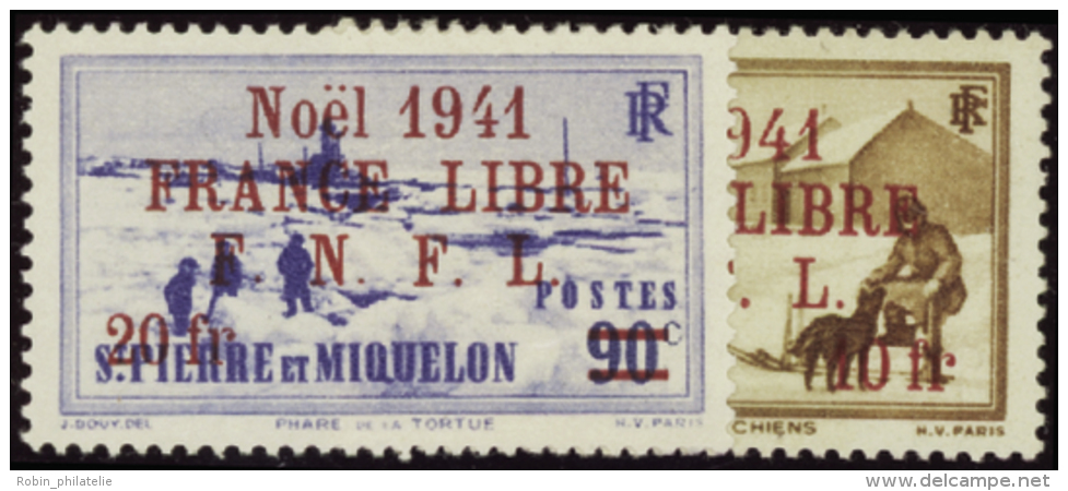 N°212 /231 France Libre Noël 1941  20 Valeurs   Qualité:** Cote:1820&euro; - Altri & Non Classificati