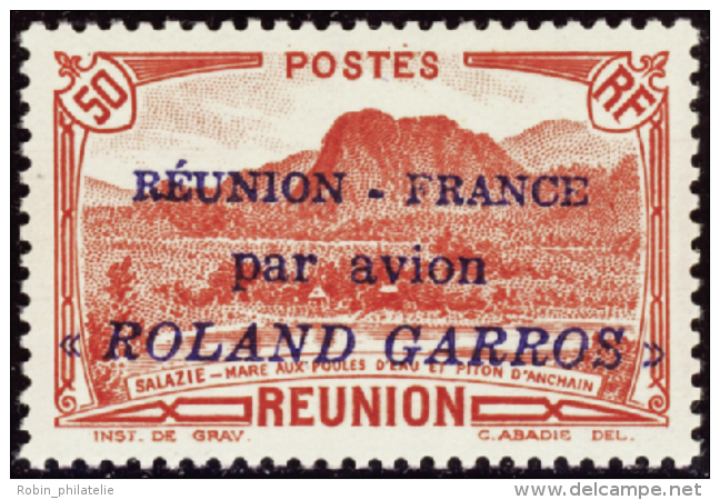 N°1 50c Rouge Roland Garros   Qualité:* Cote:360&euro; - Altri & Non Classificati