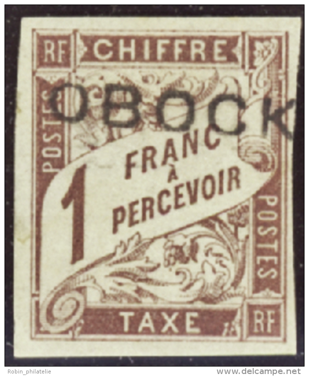 N°16 1f Marron   Qualité:* Cote:275&euro; - Altri & Non Classificati