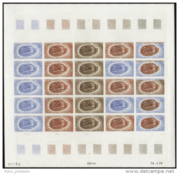 N°114 33f Coquillage Feuille De 25 Timbres   Qualité:** Cote:500&euro; - Altri & Non Classificati