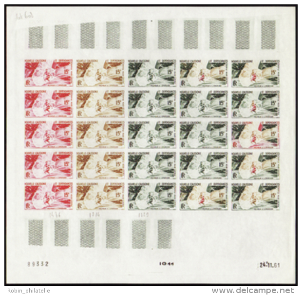 N°67 Pêcheur Feuille De 25 Timbres   Qualité:** Cote:625&euro; - Altri & Non Classificati