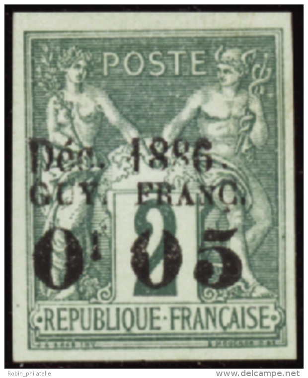 N°1 0f05 Sur 2c Vert   Qualité:(*) Cote:840&euro; - Altri & Non Classificati