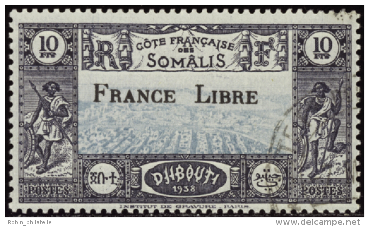 N°231 10f France Libre TB   Qualité:OBL Cote:230&euro; - Other & Unclassified