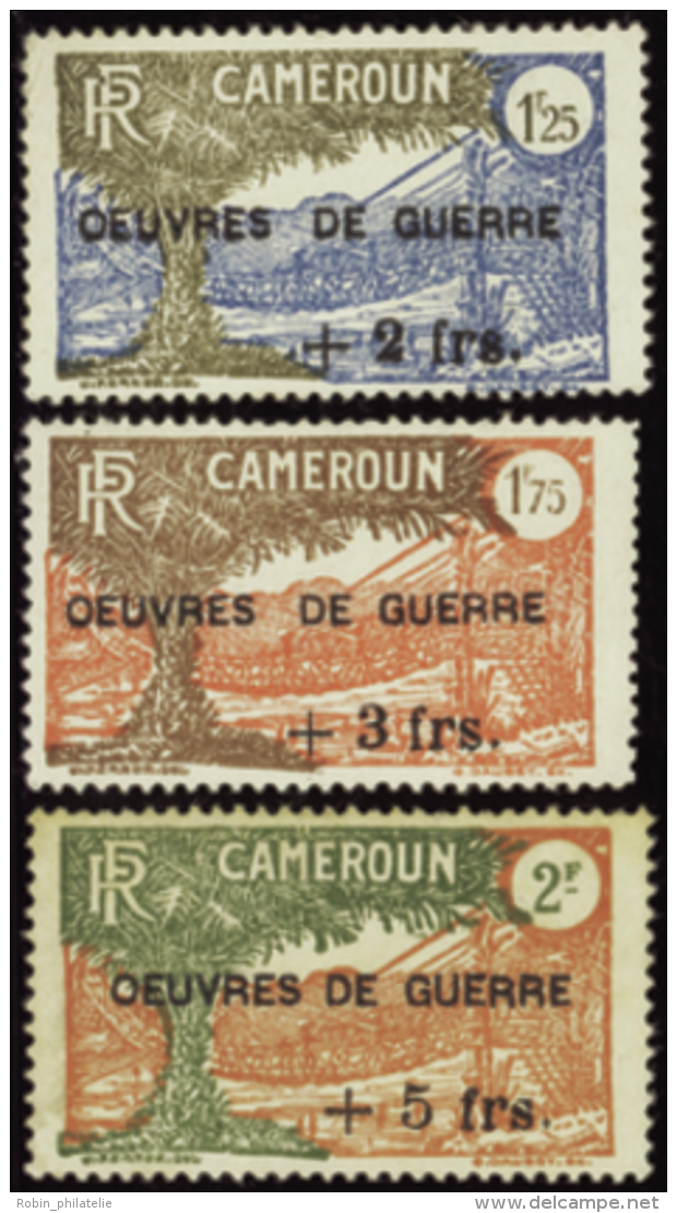 N°233 /235 Oeuvres De Guerre 3 Valeurs   Qualité:* Cote:75&euro; - Other & Unclassified