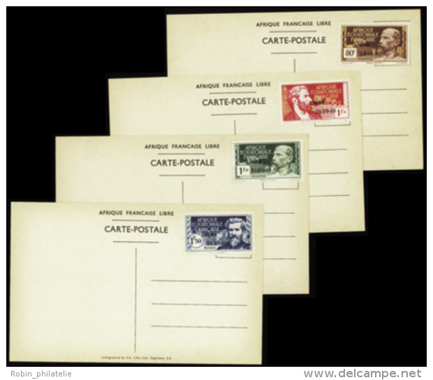 N°140 A/140D  4 Valeurs Sur 4 Cartes   Qualité: Cote:84&euro; - Altri & Non Classificati