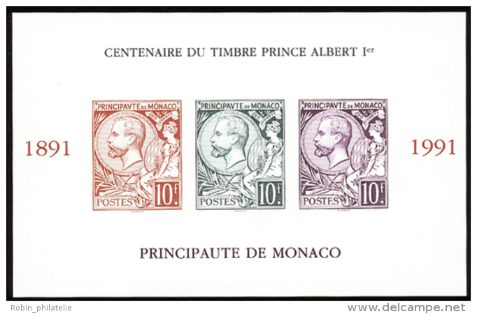 N°53 A Prince Albert 1er Bloc Non Dentelé   Qualité:** Cote:205&euro; - Altri & Non Classificati