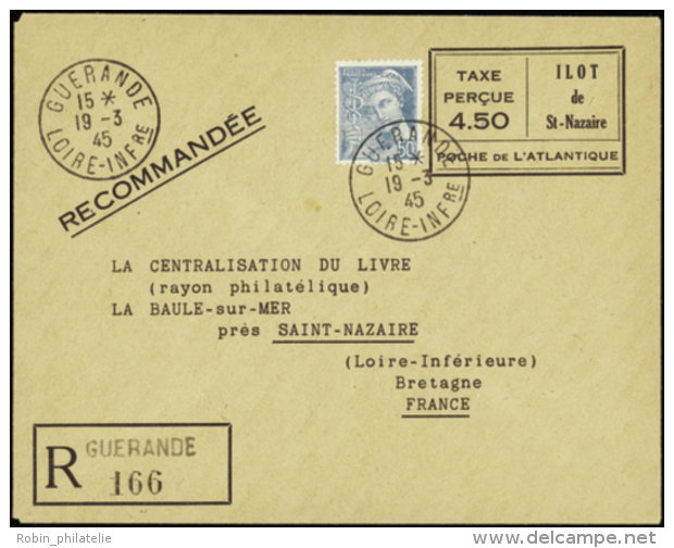 N°0 Saint-Nazaire Entier Postal N°7  4f50 Noir   Qualité:OBL Cote:500&euro; - Altri & Non Classificati