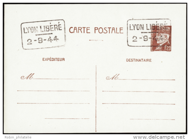 N°0 Lyon Entier Postal 1f20 Pétain   Qualité: Cote:250&euro; - Altri & Non Classificati