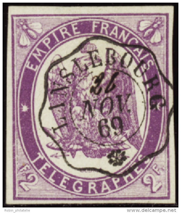 N°4 2f Violet TB   Qualité:OBL Cote:225&euro; - Other & Unclassified