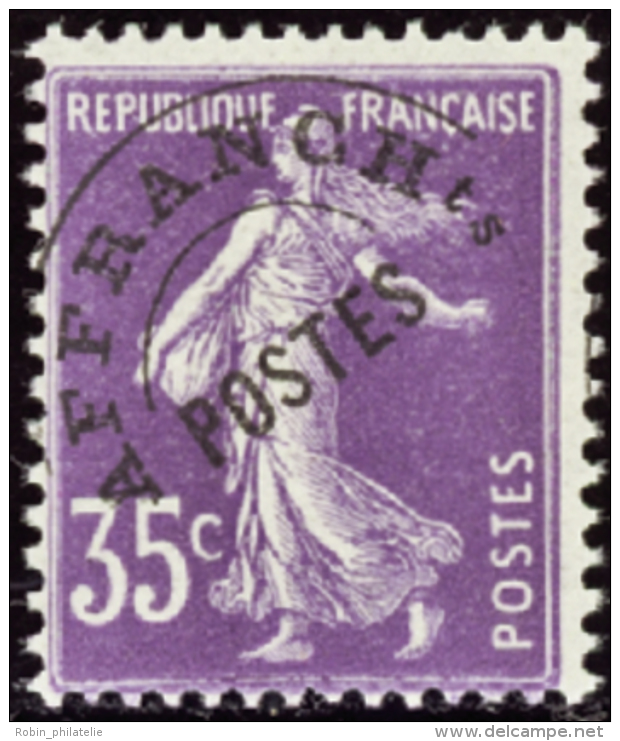 N°62 35c Semeuse Violet   Qualité:** Cote:235&euro; - Autres & Non Classés