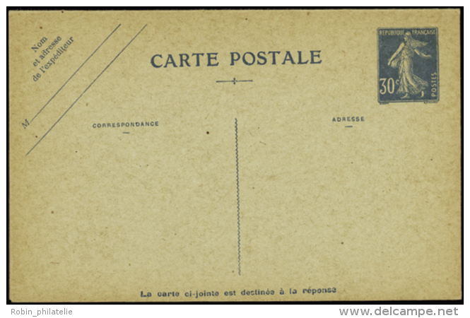 N°192 CPRP1  30c Semeuse Bleu (sans Date)   Qualité: Cote:150&euro; - Other & Unclassified