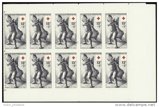 N°2004 1955  10 Timbres   Qualité:** Cote:450&euro; - Altri & Non Classificati