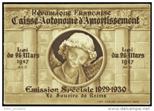 N°256 C1 Le Sourire De Reims Carnet De 8 Timbres   Qualité:** Cote:1320&euro; - Altri & Non Classificati