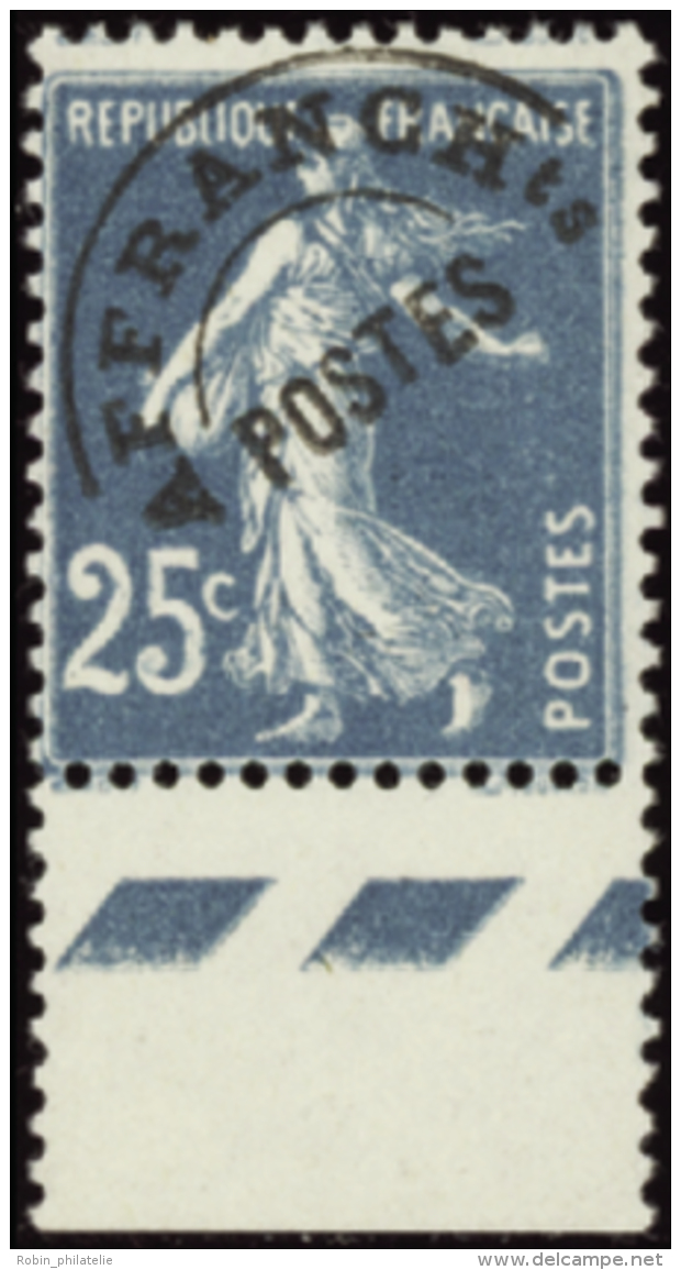 N°56 25c Semeuse Bleu Petit T"  " Qualité:** Cote:130&euro; - Other & Unclassified
