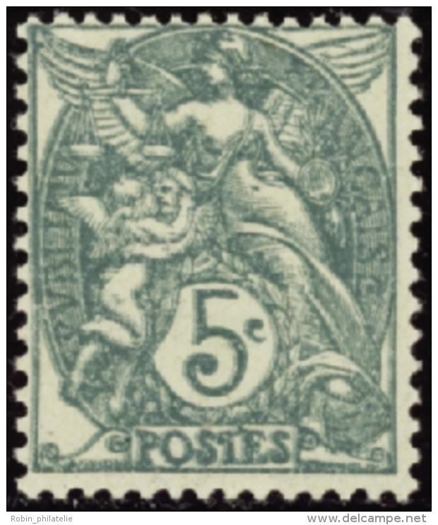 N°111 5c Vert-bleu Impression Double   Qualité:** Cote:535&euro; - Other & Unclassified