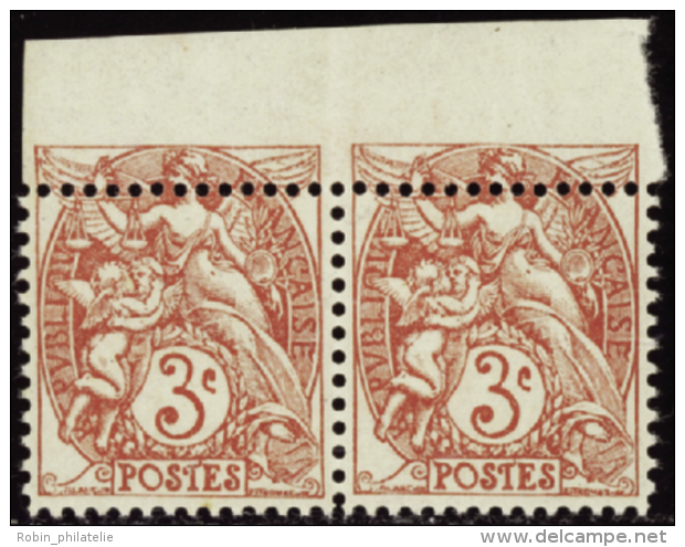 N°109 G 3c Rouge Paire Variété De Piquage   Qualité:** Cote:.....&euro; - Altri & Non Classificati