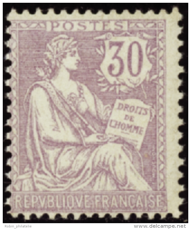 N°128 30c Mouchon Violet   Qualité:** Cote:1000&euro; - Autres & Non Classés